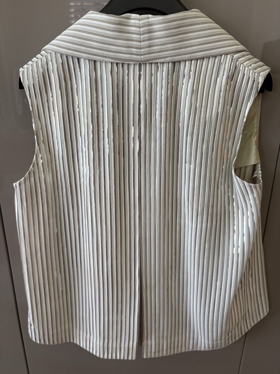 Akris Gilets: Akris silk gilet top – Neuf (Voir description) à St. Gallen par ott_f827 1